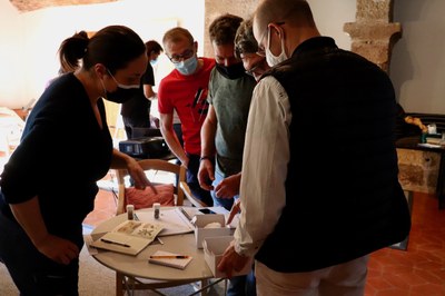 Atelier avec Fatima Rahmoun de La Main à la pâte ©AMV